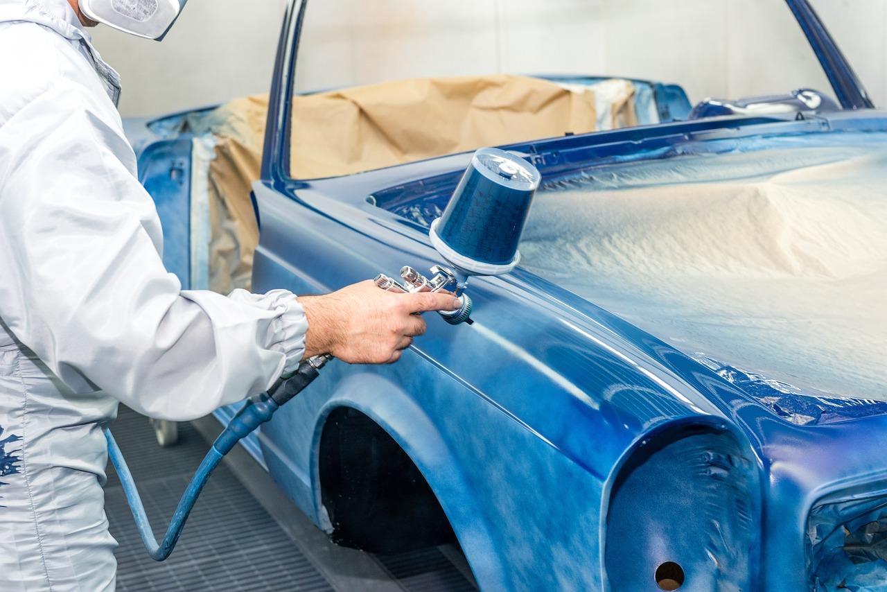 Autospuiterij in Almelo