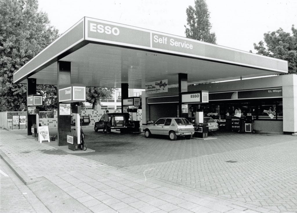 Benzinestation in Almelo
